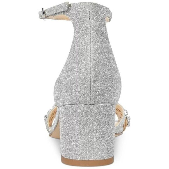 Jewel Badgley Mischka Women's Giona Block Heel Evening Sandals - Picture 4 of 5